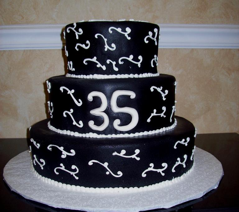 35th birthday cakes 